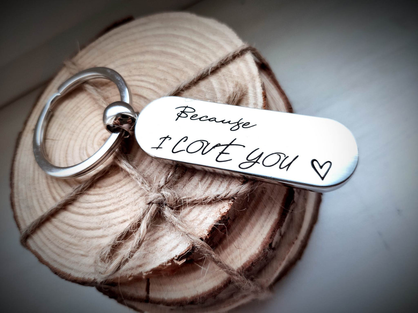 Kľúčenka P035-Ľúbim ťa