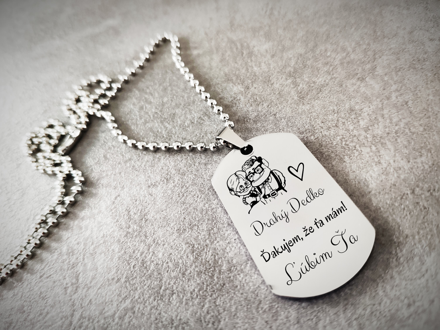 Prívesok s retiazkou T032- Pre dedka