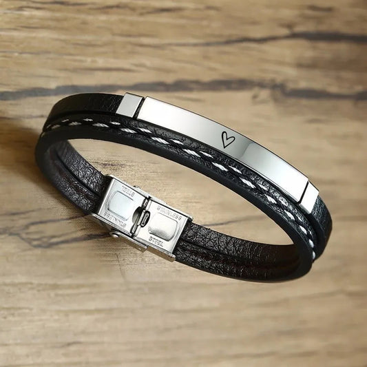 Náramok N001-s-Srdce / Nekonečno