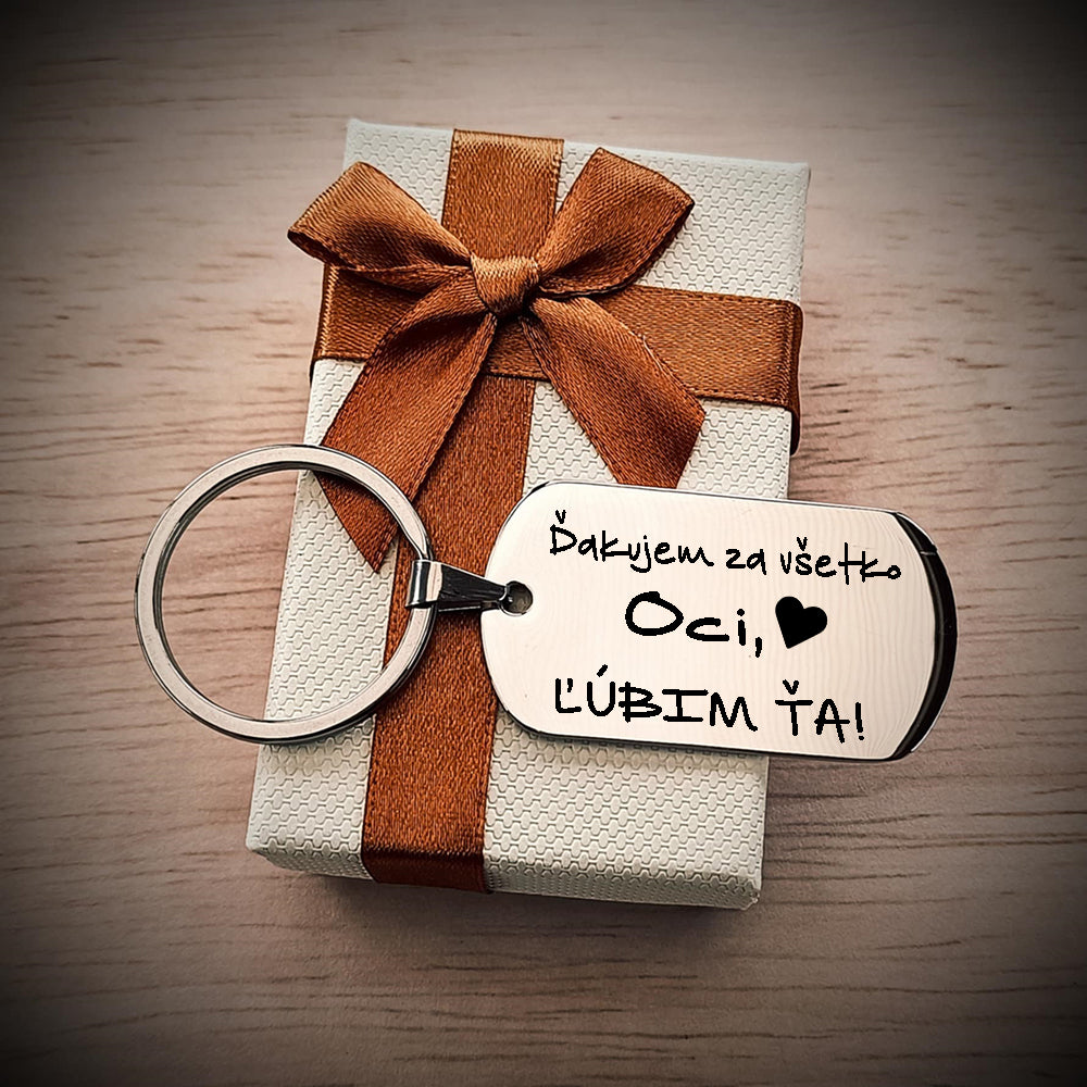Kľúčenka P032 - Pre ocinka / Tatinka / Deň otcov