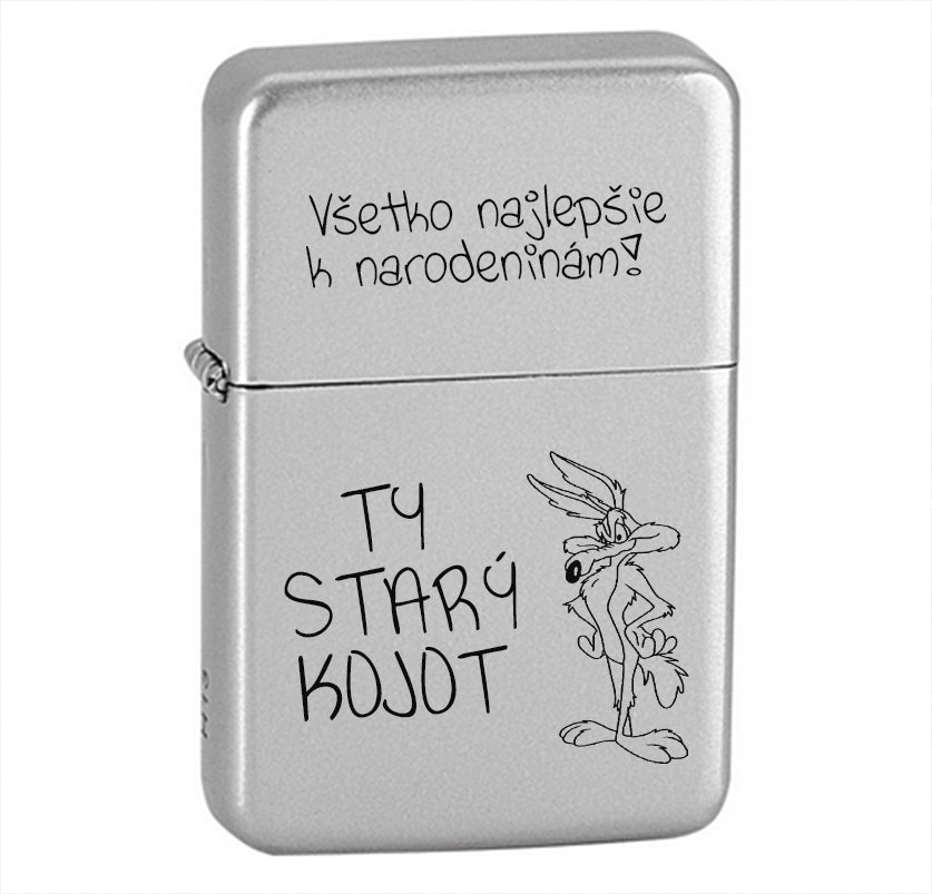 Benzínový zapaľovač ZAP041- Všetko najlepšie k narodeninám