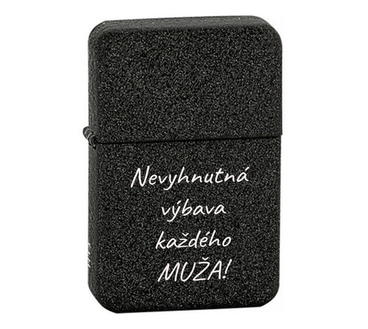 Benzínový zapaľovač ZAP040- Nevyhnutná výbava každého muža