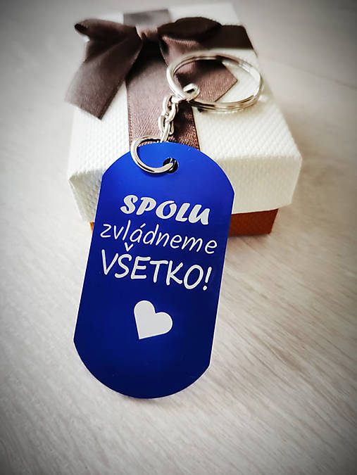 Kľúčenka P001-Spolu zvládneme všetko