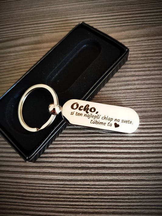 Kľúčenka P035-Tatinko/ocinko / Deň otcov