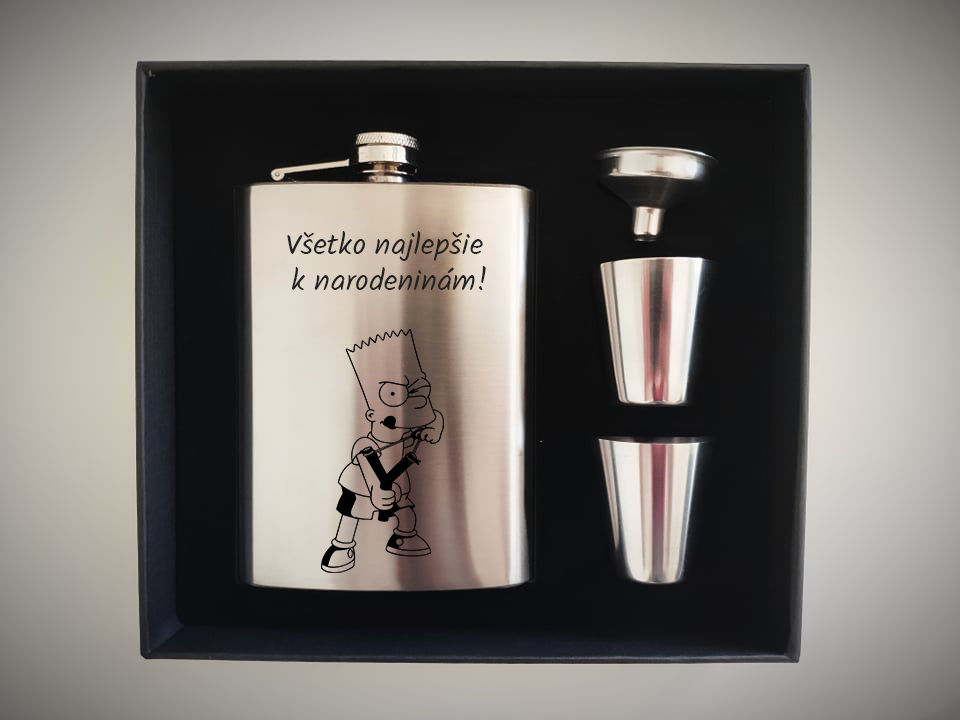 Butylka F013- Všetko najlepšie k narodeninám!