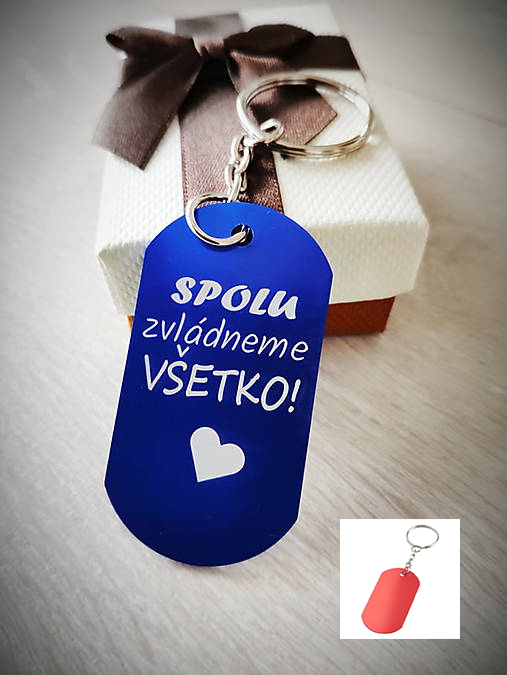 Kľúčenka P001-Spolu zvládneme všetko