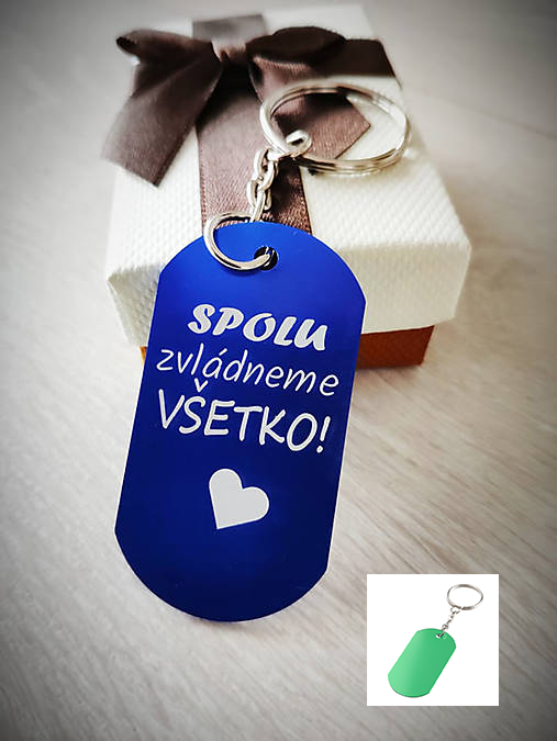 Kľúčenka P001-Spolu zvládneme všetko