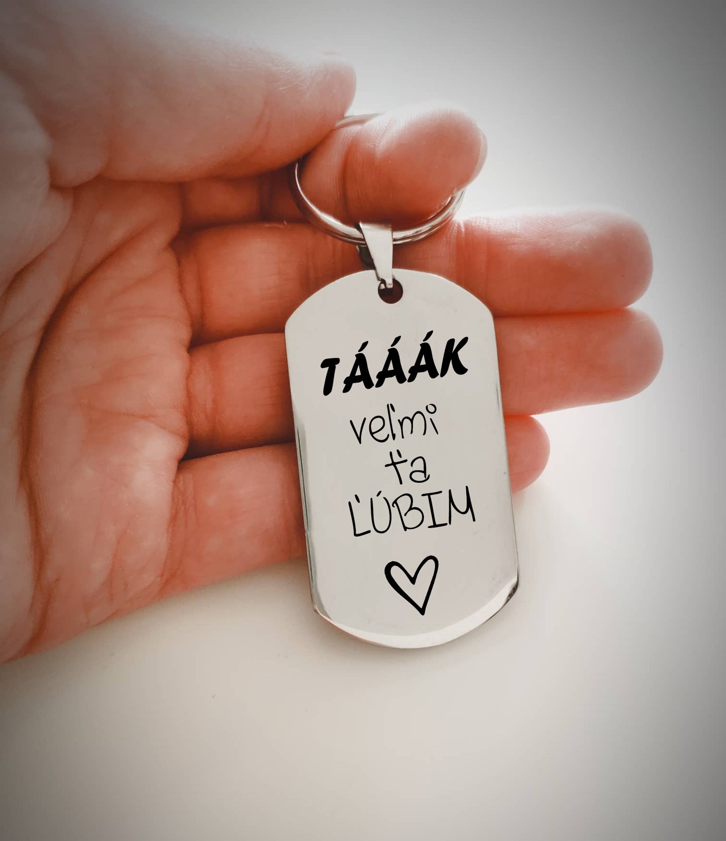 Kľúčenka P032-Ľúbim ťa
