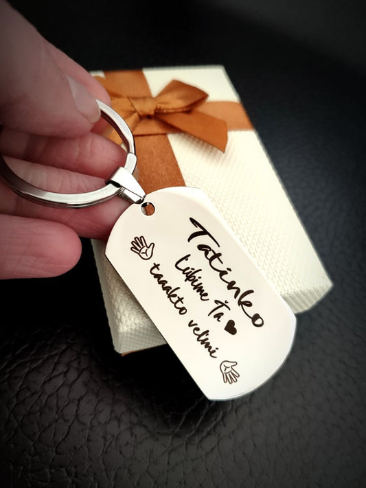 Kľúčenka P032- Tatinko / Deň otcov