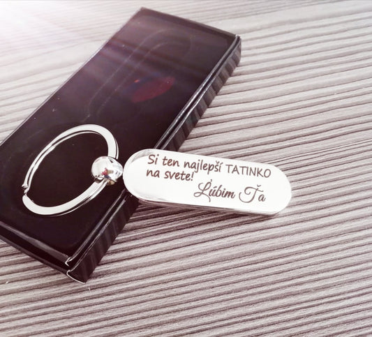 Kľúčenka P035-Tatinko/ocinko / Deň otcov