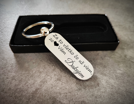 Kľúčenka P035-Pani učiteľke