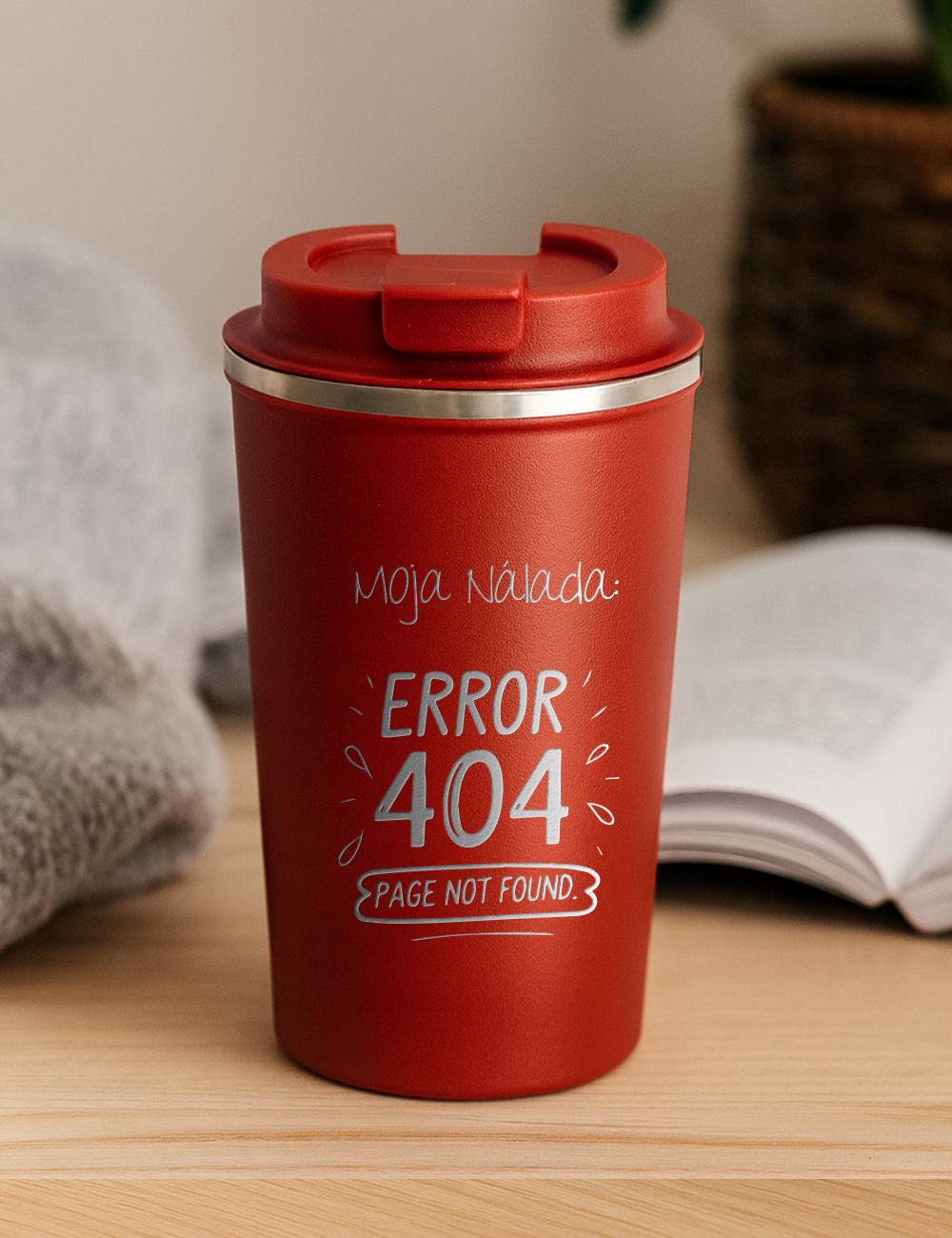 Nerezový termohrnček S012- ERROR 404
