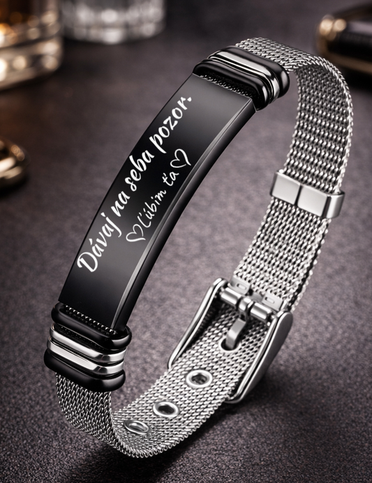Náramok N002- Dávaj na seba pozor.