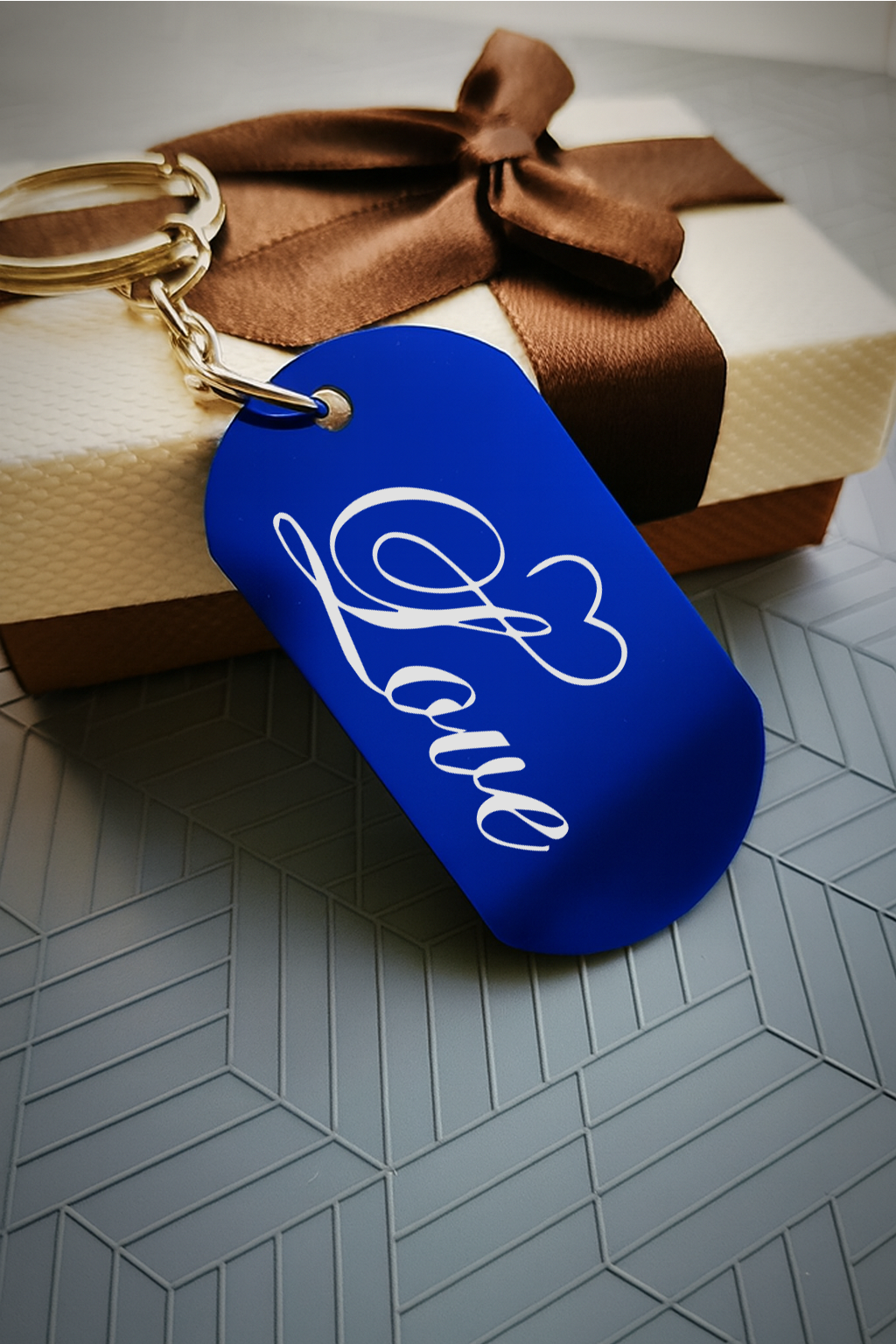 Kľúčenka P001-Milujem ťa/ Ľúbim ťa