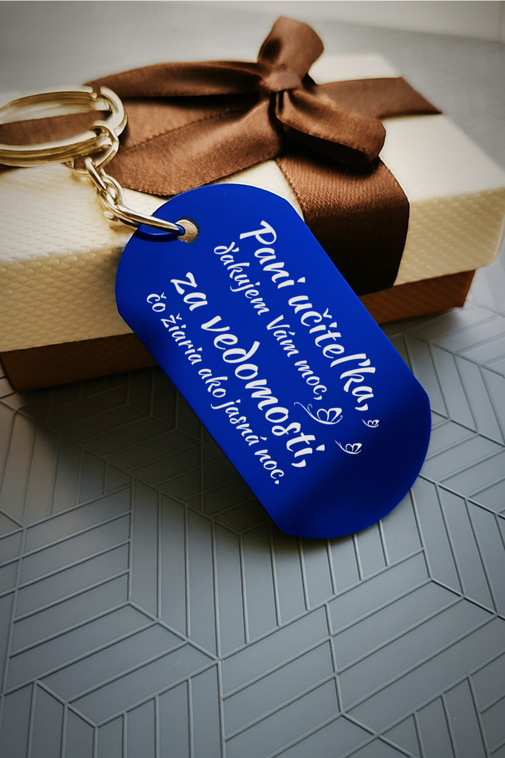 Kľúčenka P001-Pre pani učiteľku