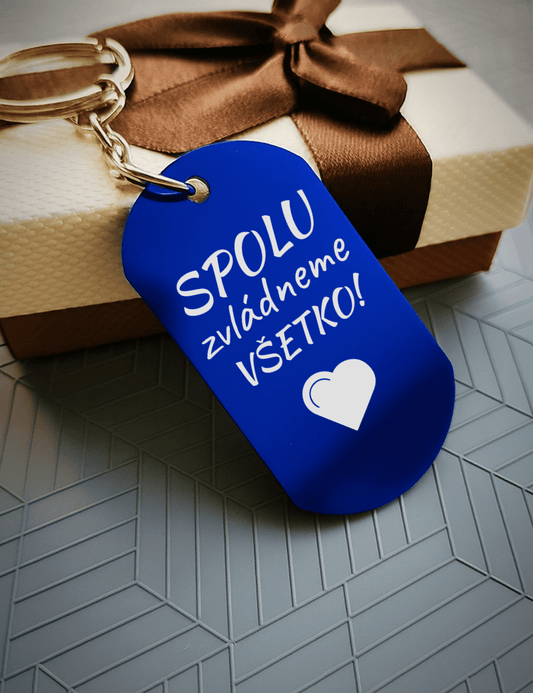 Kľúčenka P001-Spolu zvládneme všetko