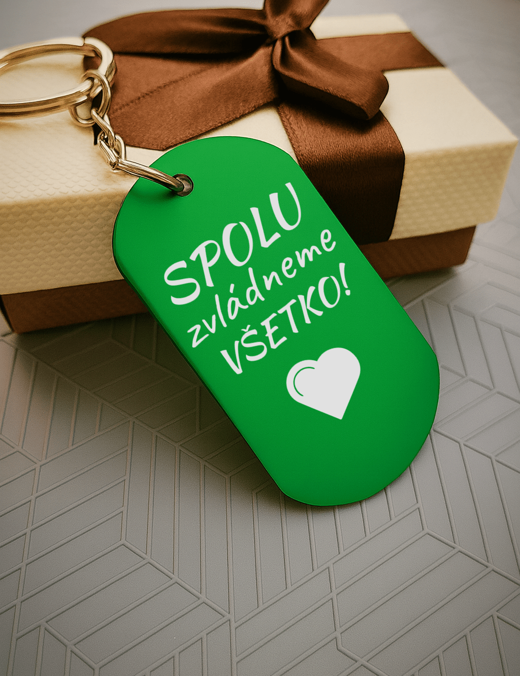 Kľúčenka P001-Spolu zvládneme všetko