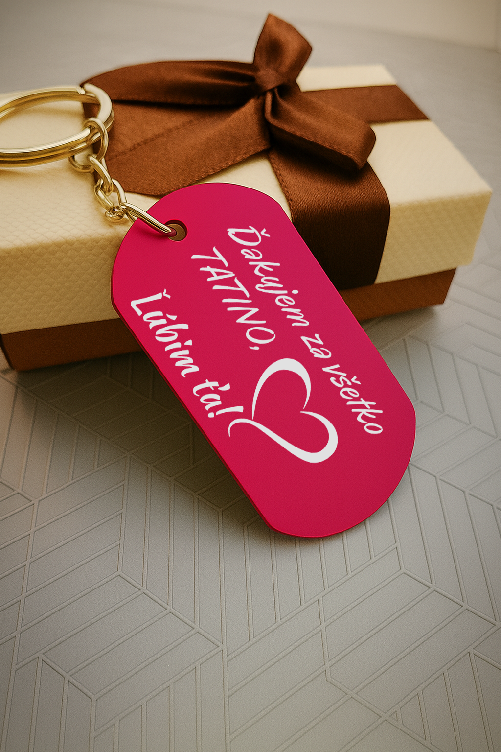 Kľúčenka P001-Pre tatinka / otecka