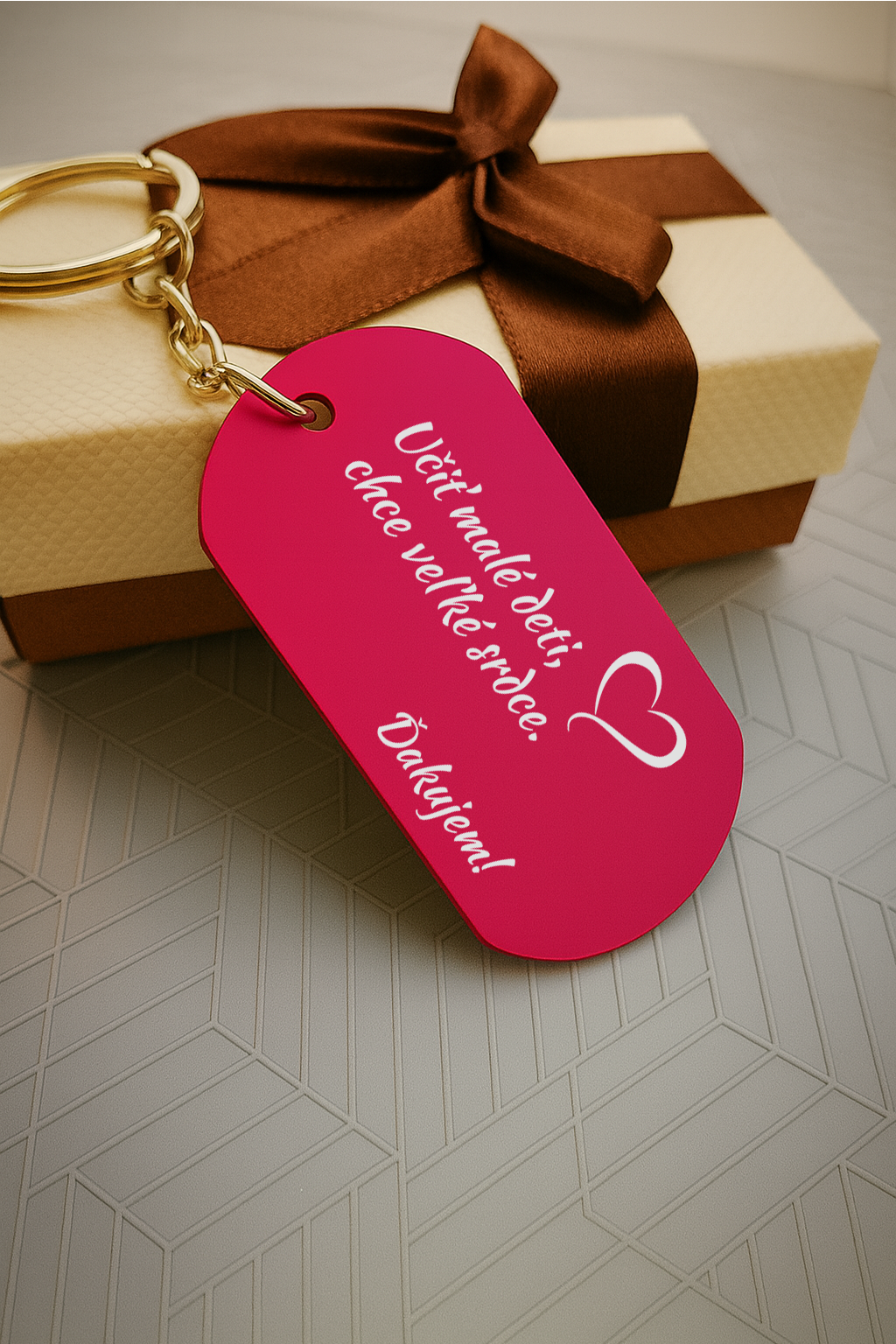 Kľúčenka P001-Pre pani učiteľku