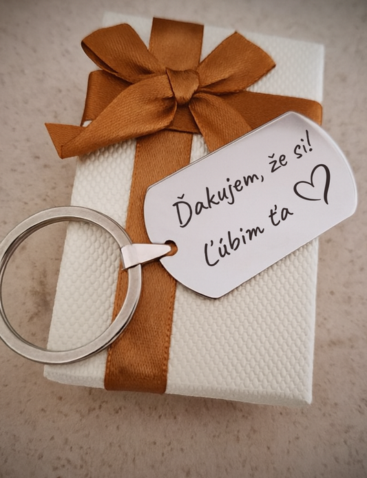 Kľúčenka P032-Ďakujem, že si