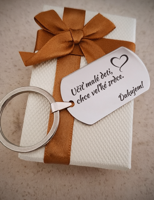 Kľúčenka P032-Pre pani učiteľku