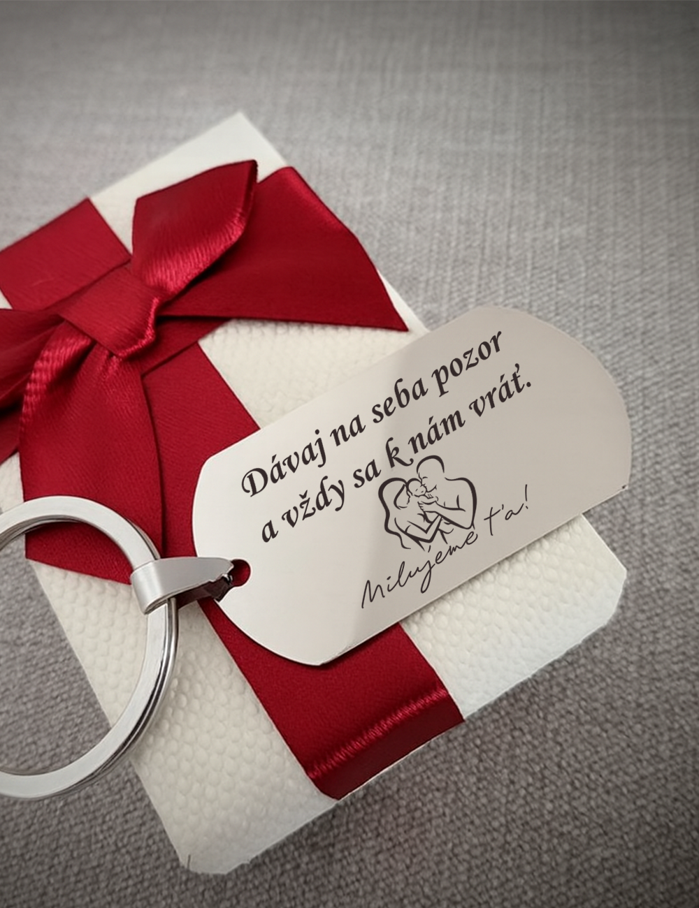 Kľúčenka P032-Dávaj na seba pozor