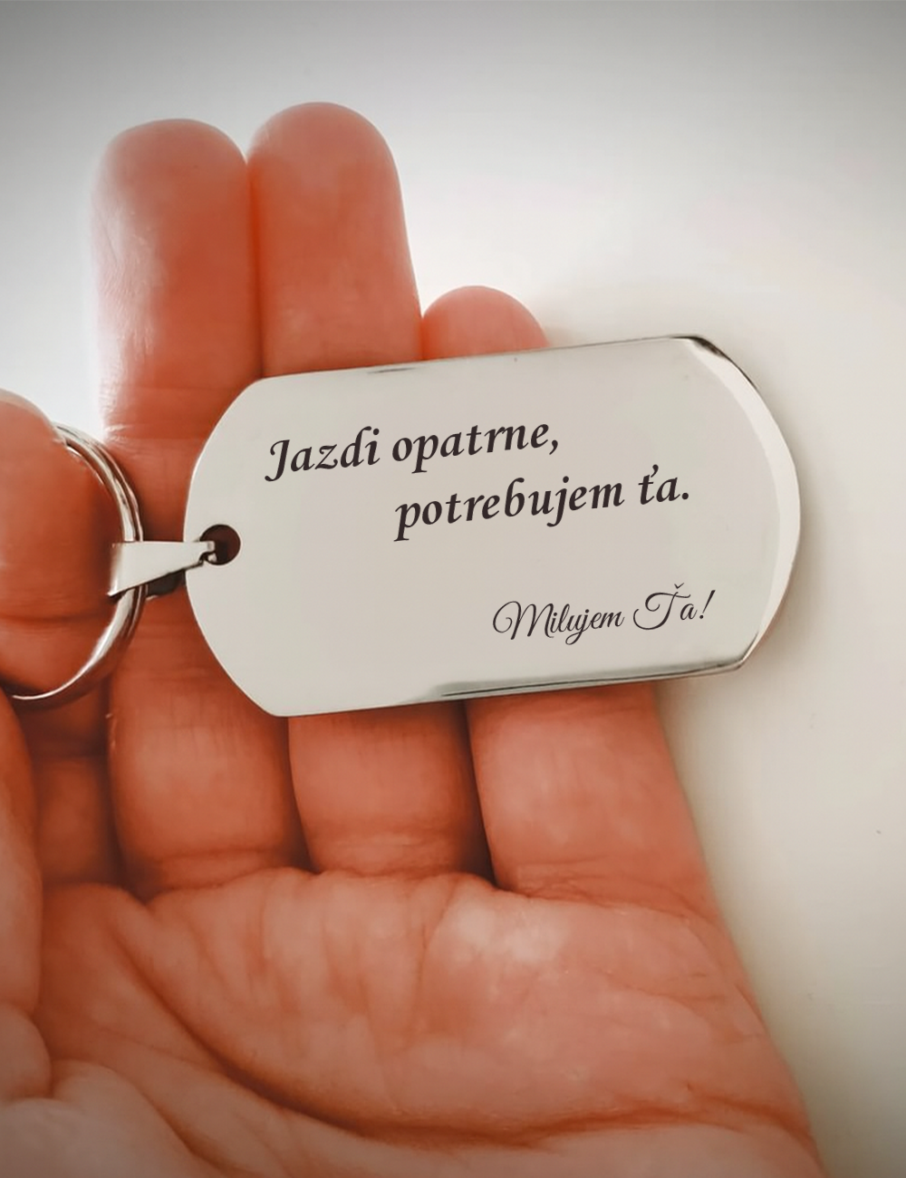 Kľúčenka P032-Jazdi opatrne