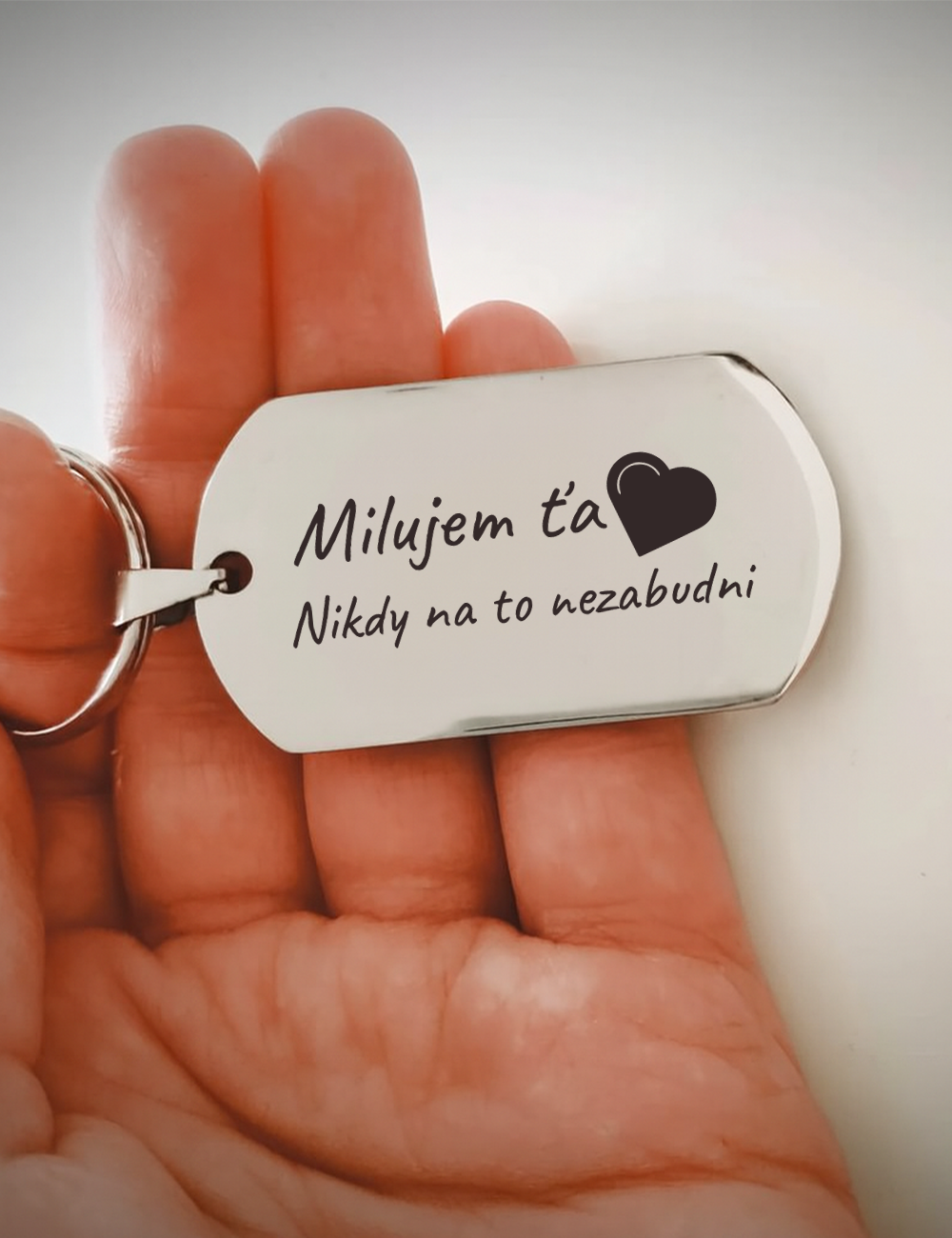 Kľúčenka P032-Milujem ťa