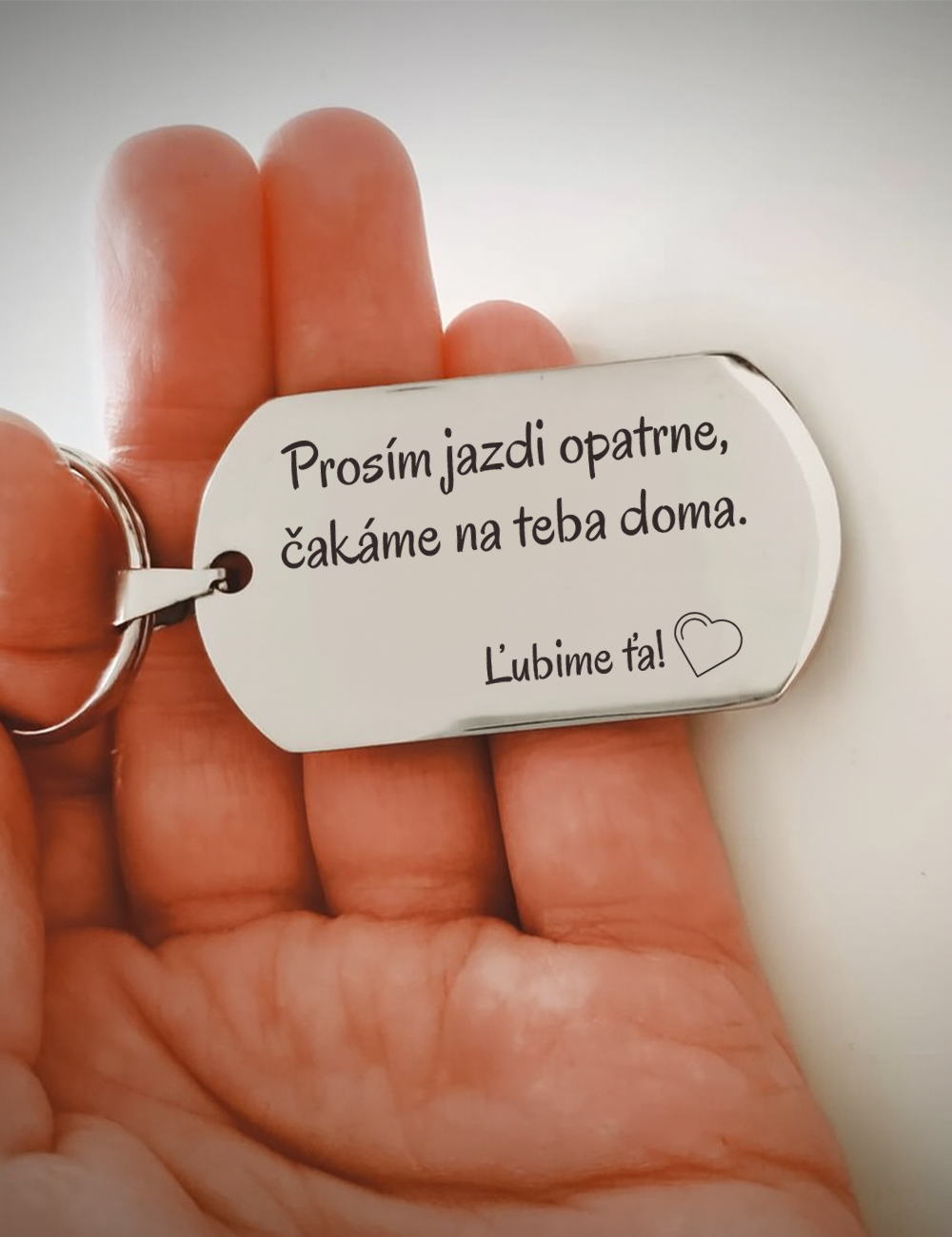 Kľúčenka P032-Jazdi opatrne