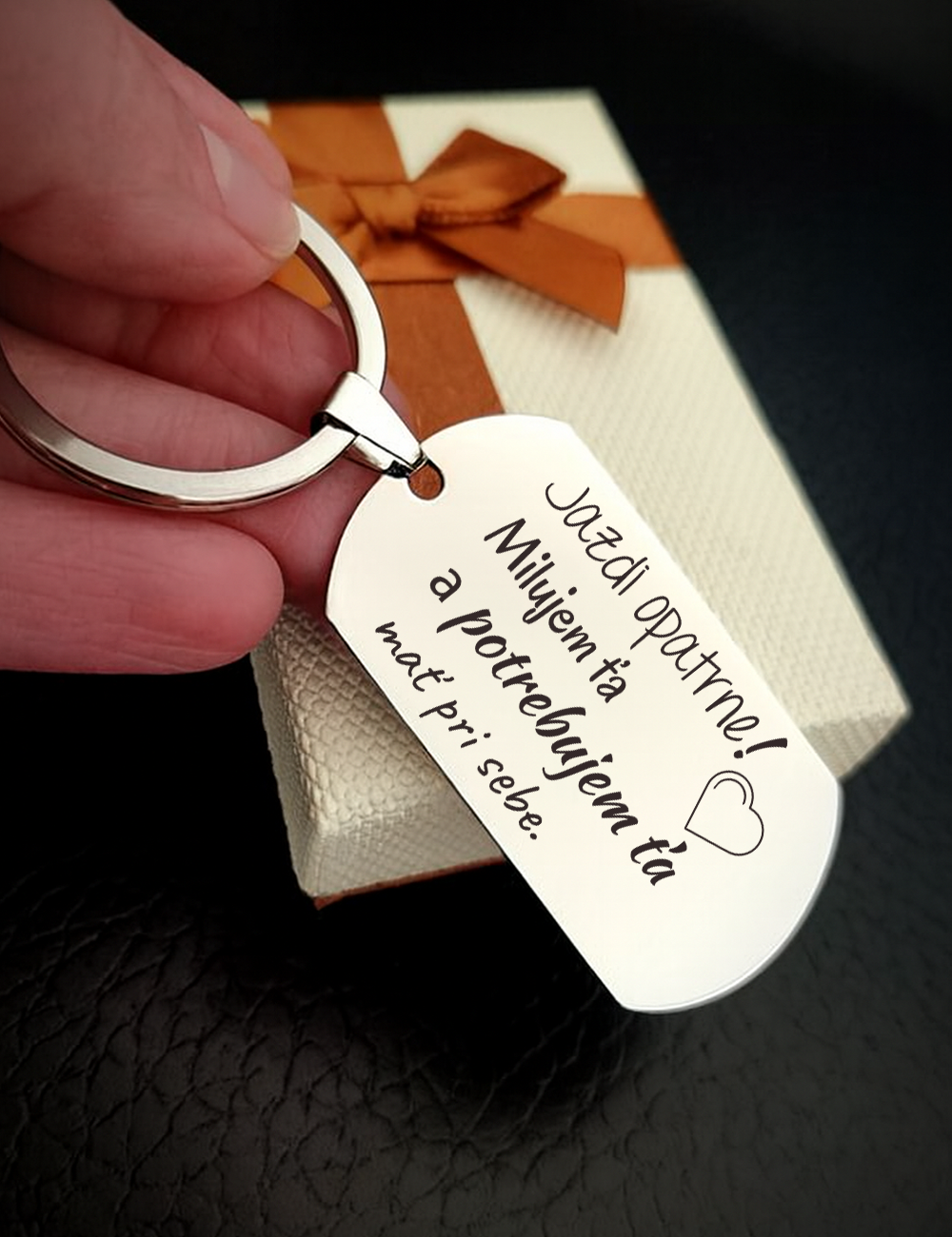 Kľúčenka P032-Jazdi opatrne