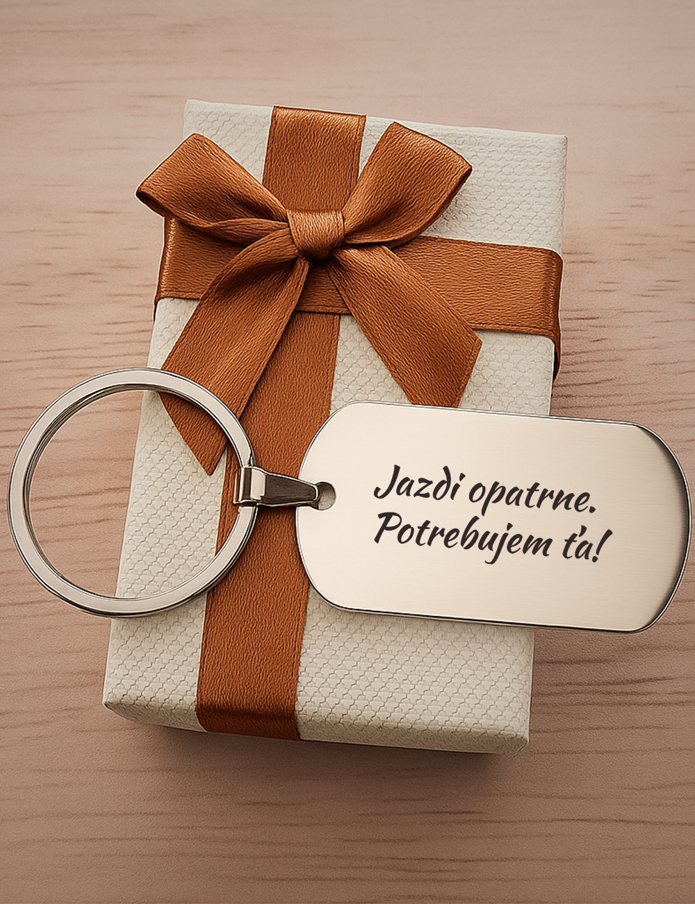 Kľúčenka P032-Jazdi opatrne