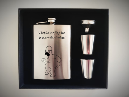 Butylka F013- Všetko najlepšie k narodeninám!