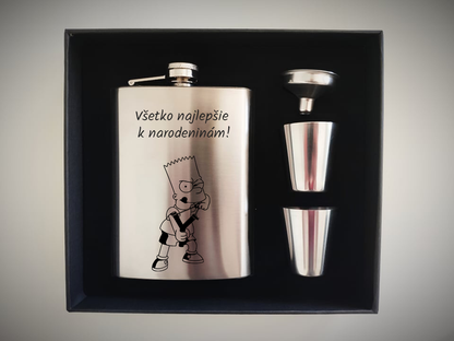 Butylka F013- Všetko najlepšie k narodeninám!